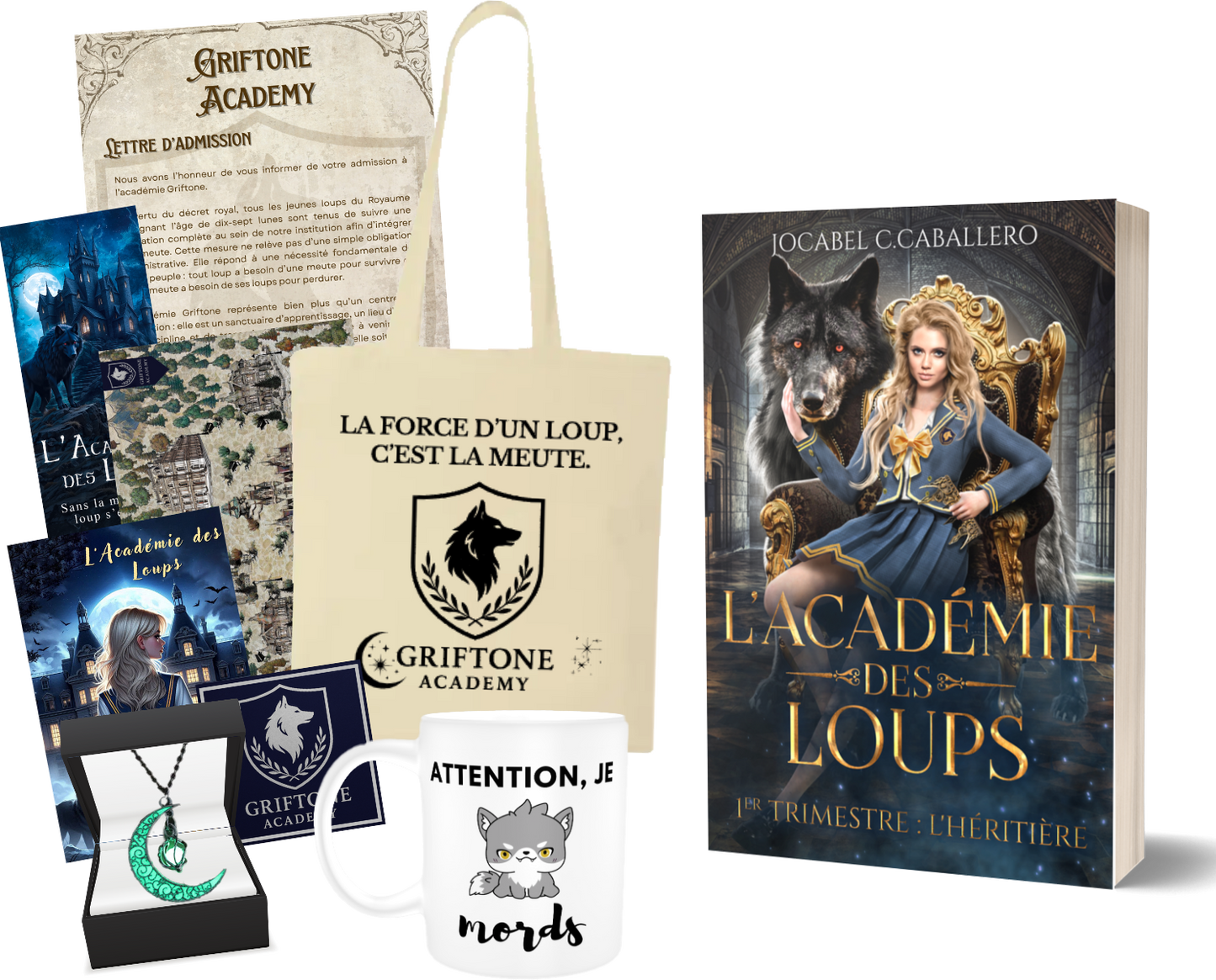Box Alpha - L'Académie des Loups T1 (Broché)