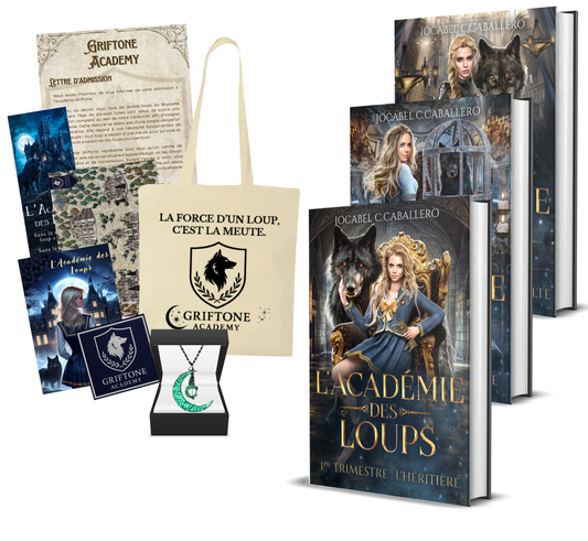 Box exclusive Saga - L'Académie des Loups (Relié)